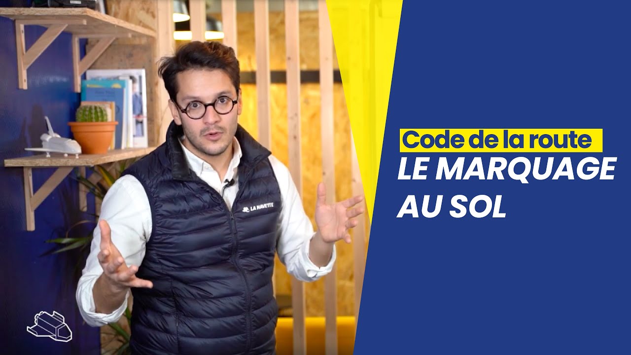 Le marquage au sol - Code de la route ➖