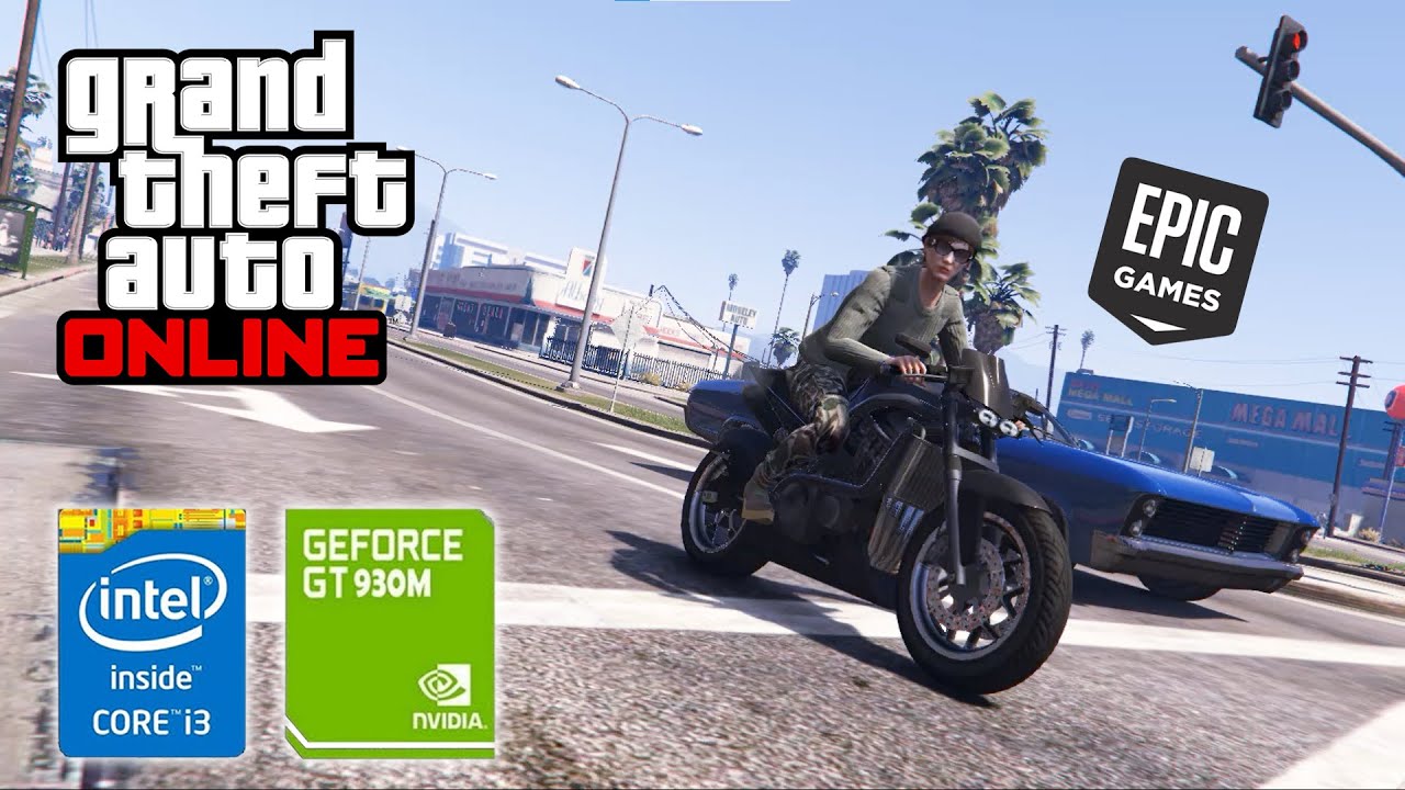 GTA V ONLINE from EPIC GAMES on I3 5005U - GT 930M - 8GB RAM | ASUS A455LF/X455LF |