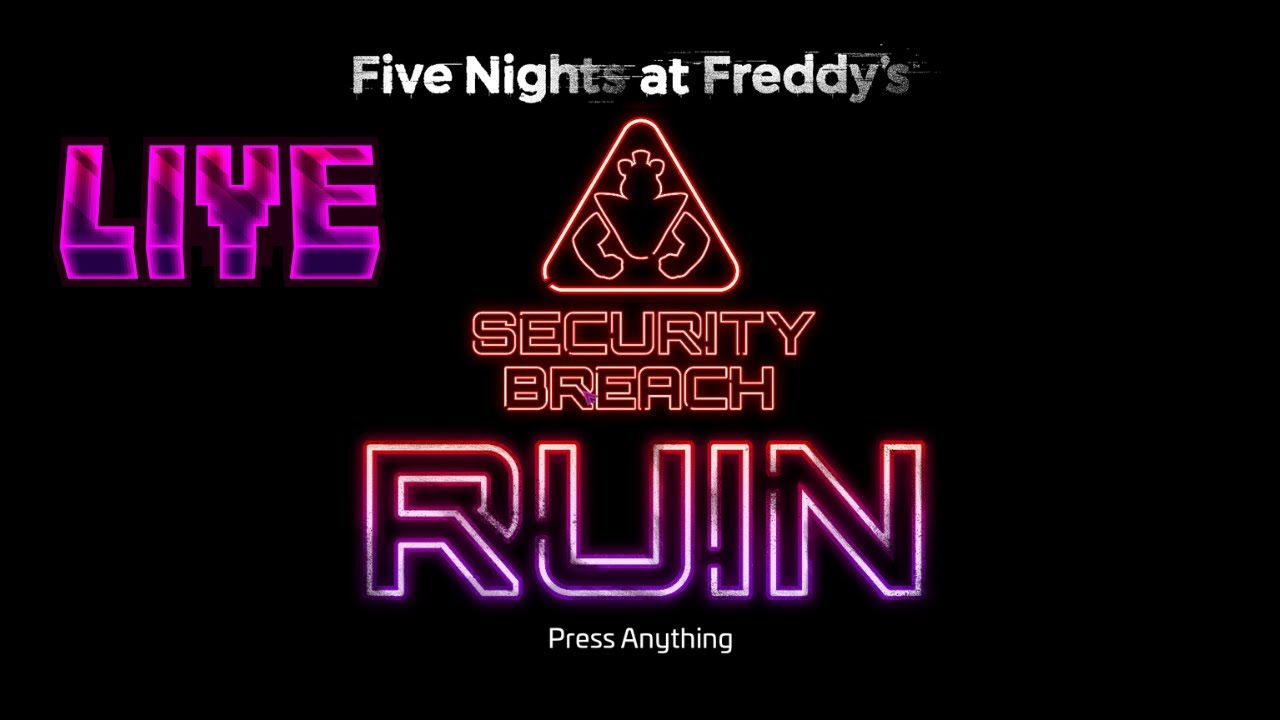 (Horror Stream) Playing FNAF Security Breach