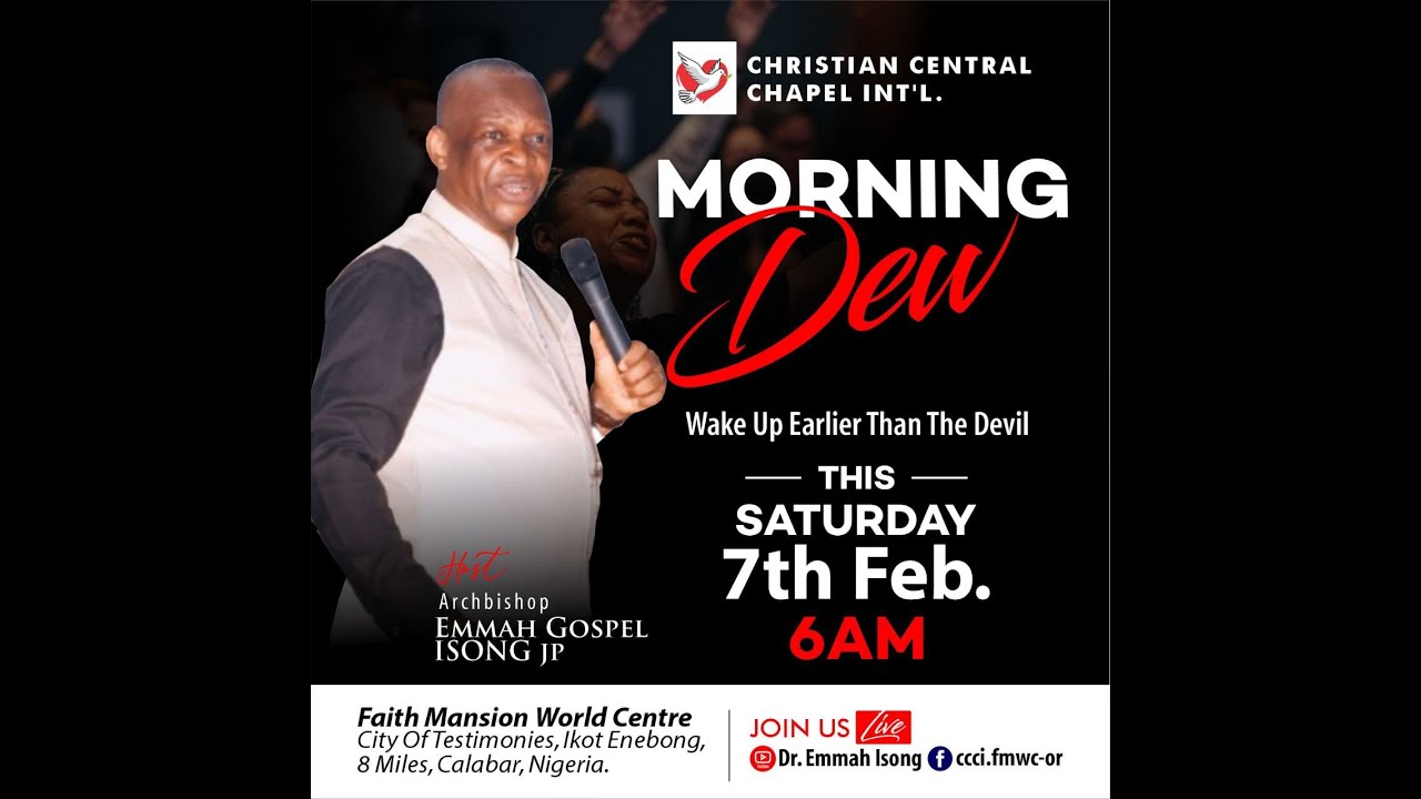 THE MORNING DEW || ARCHBISHOP DR. EMMAH ISONG