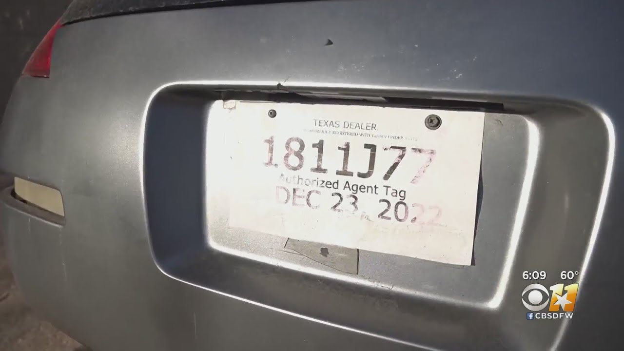 Police, lawmakers say the temporary license plate system is being abused