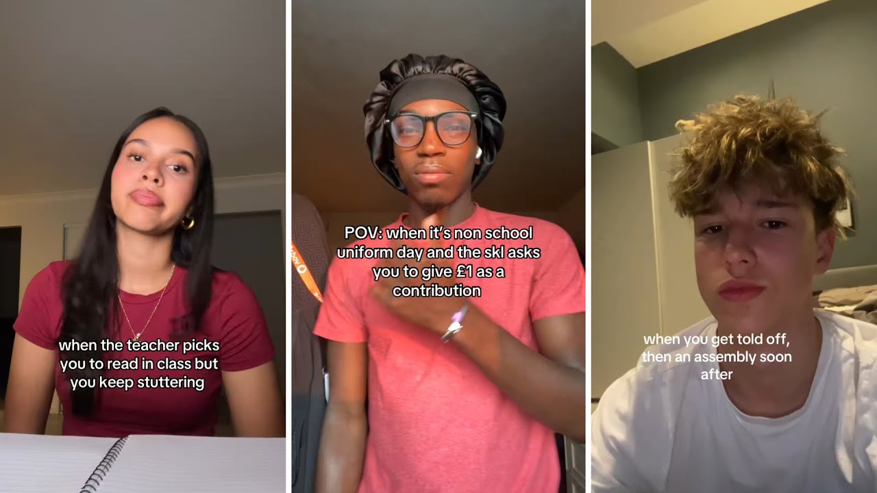 Relatable School TIKTOK COMPILATION #10