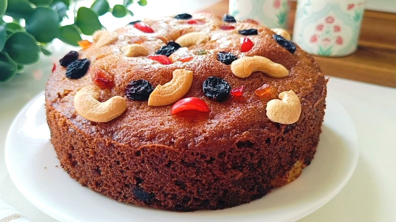 গ্যাসের চুলায় সহজ ফ্রুটস  কেক রেসিপি | Cake Recipe Without Oven | Fruits Cake Recipe Bangla