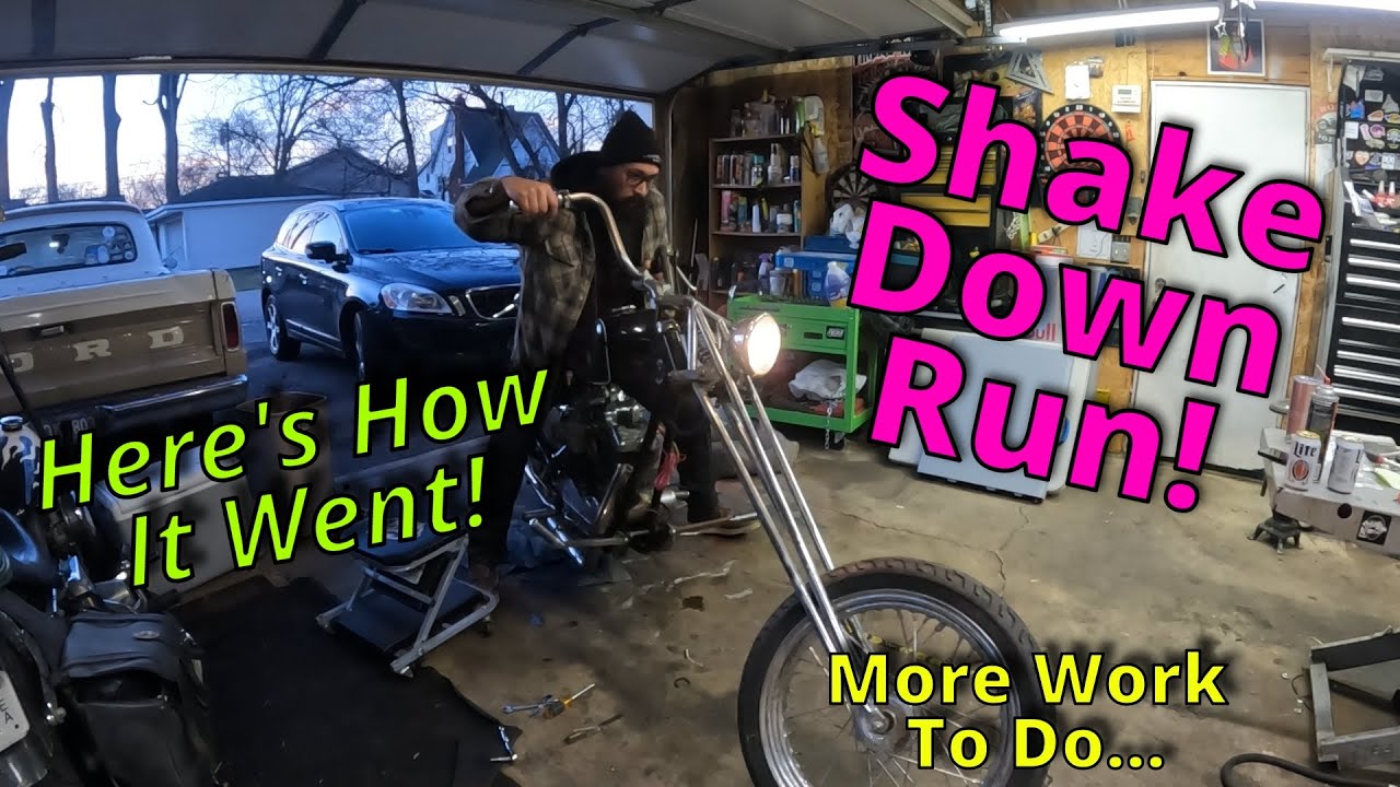 Swap Meet Chopper: Finally Started!!! - But How Does It Ride?
