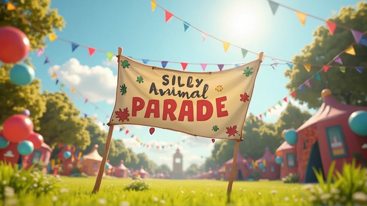 The Silly Animal Parade Song | Animal Songs for Kids | Dance & Learn with Animals | Rhymble TV