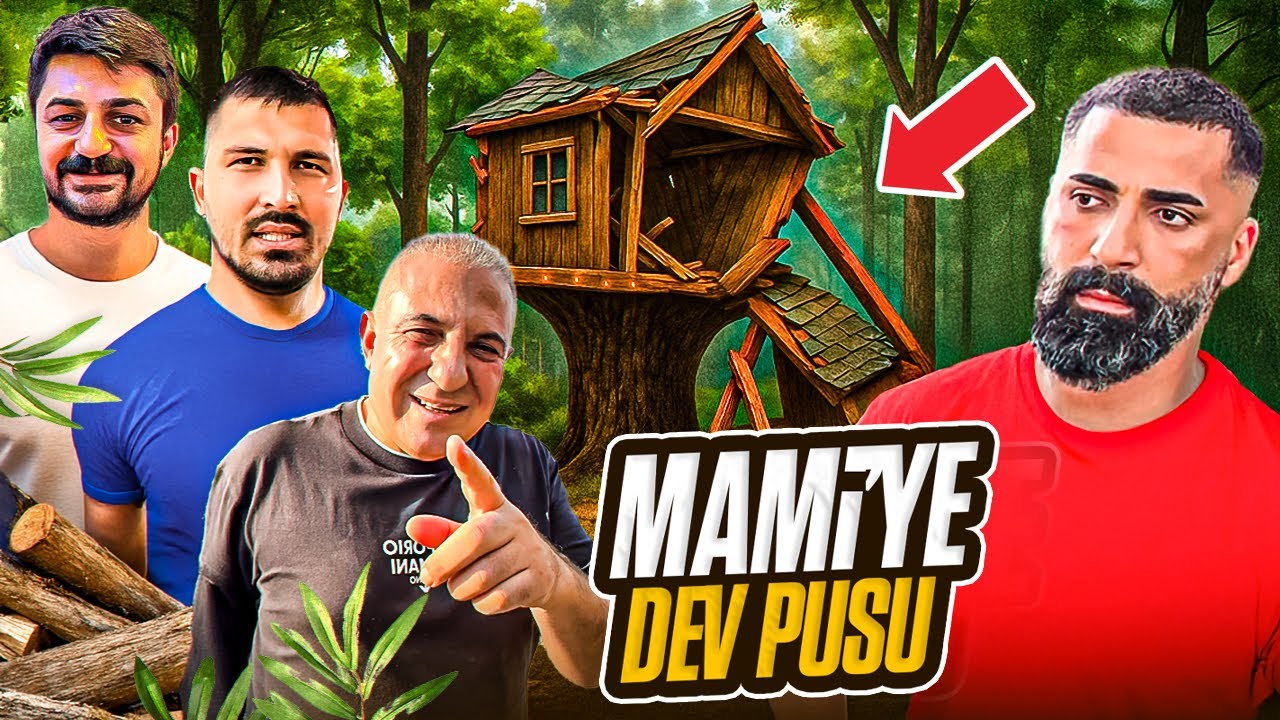 MAMİ&rsquo;YE DEV PUSU | EVİNİ YIKTIK