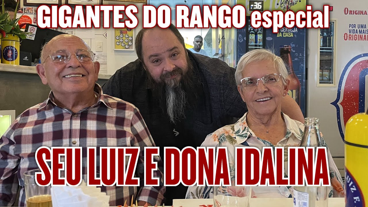 GIGANTES DO RANGO • Seu Luiz Fernandes e Dona Idalina do Bar do Luiz Fernandes
