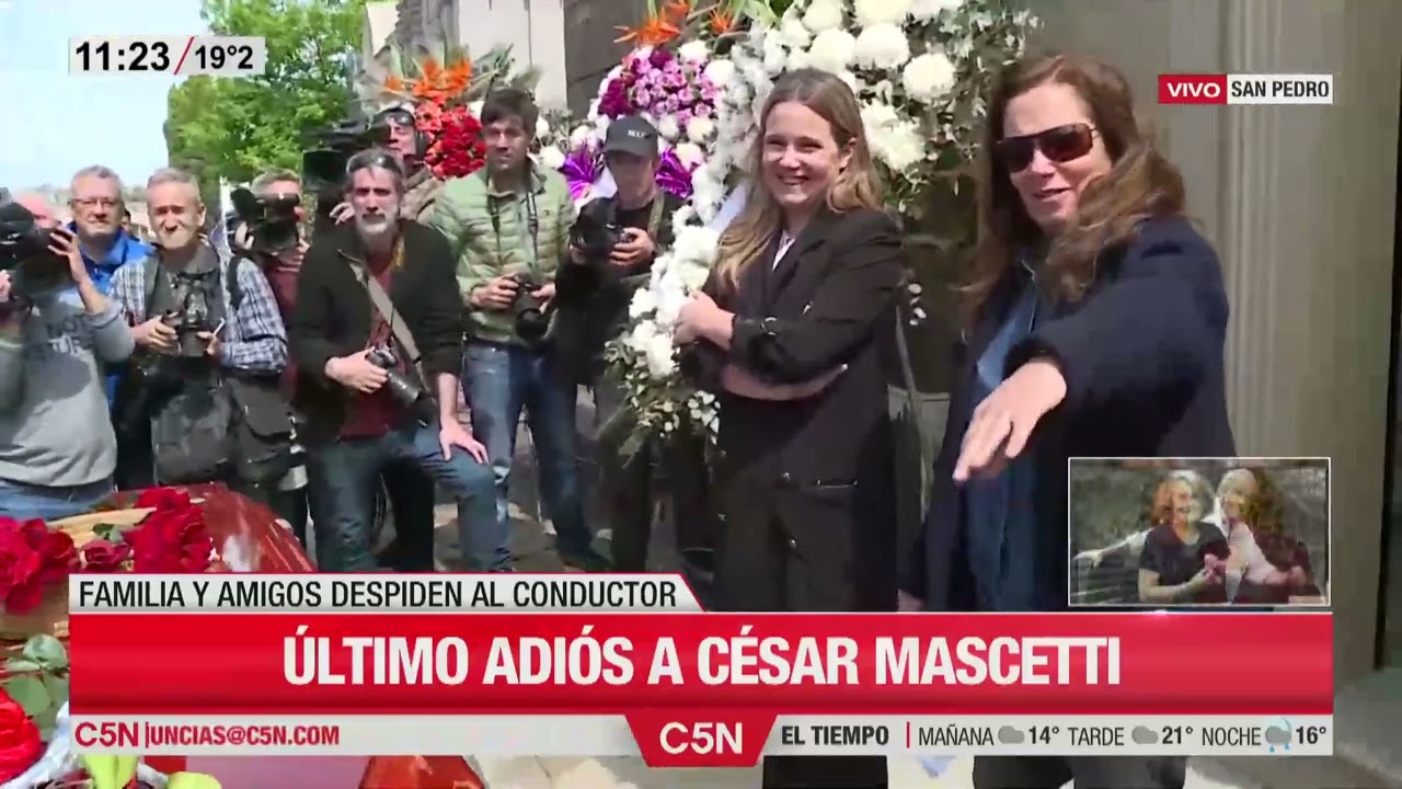 EL ÚLTIMO ADIÓS a CÉSAR MASCETTI