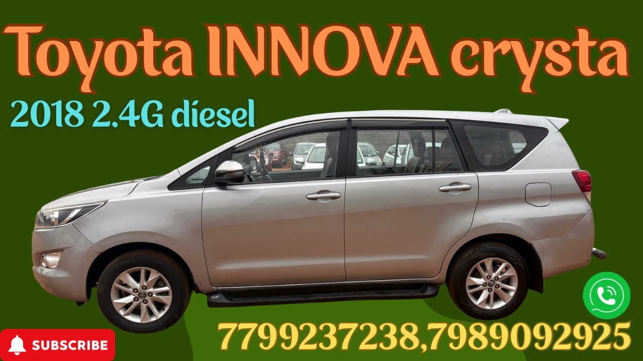 SOLD OUT INNOVA CRYSTA 2018 2.4 G DIESEL // 7799237238,7989092925.