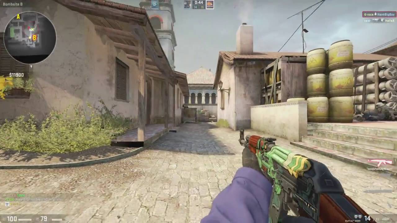 Roca funny nade kill