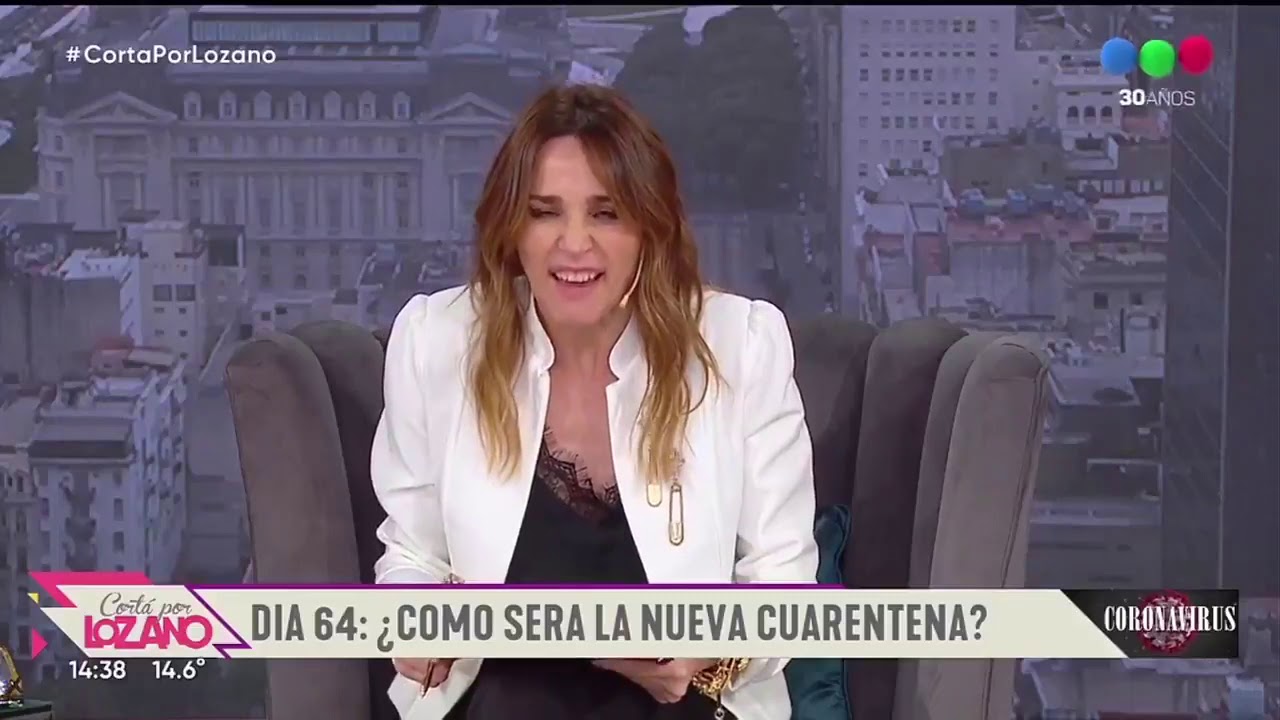 Ver&oacute;nica Lozano se burla de Nicol&aacute;s Wi&ntilde;azki por sus cr&iacute;ticas a la cuarentena m&aacute;s larga del mundo.