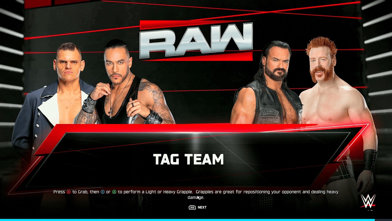 WWE 2K25 - Gunther/Priest vs. Sheamus/McIntyre - Tag Team Showdown!