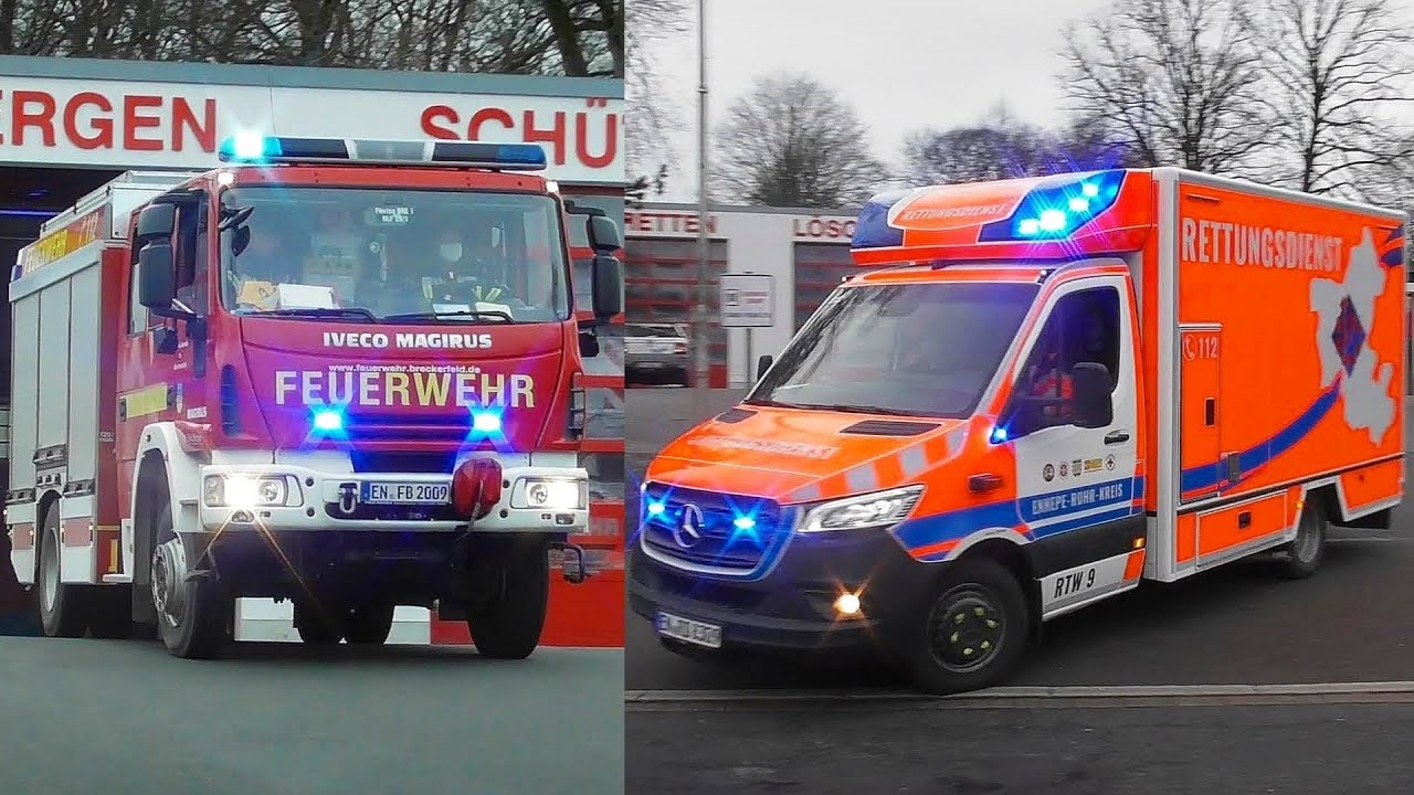 [FF BRECKERFELD] Neuer Kreis-RTW & HLF20 Freiwillige Feuerwehr Hansestadt Breckerfeld