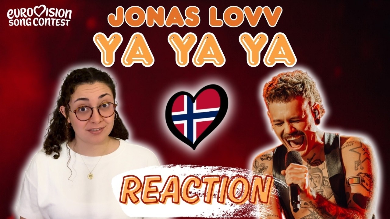 Eurovision 2026 Norveç | Jonas Lovv - Ya ya ya | REACTION