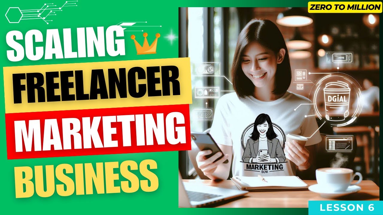 Grow Your Freelance Business: Scaling and Marketing 0 to 1 M journey success Freelance Work at home