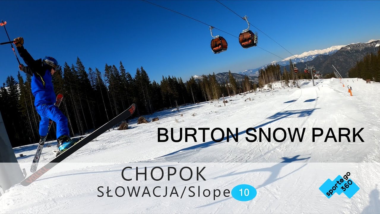 109 Chopok - Let's make some fun in Burton Snow Park - Ski Slope 10 Review