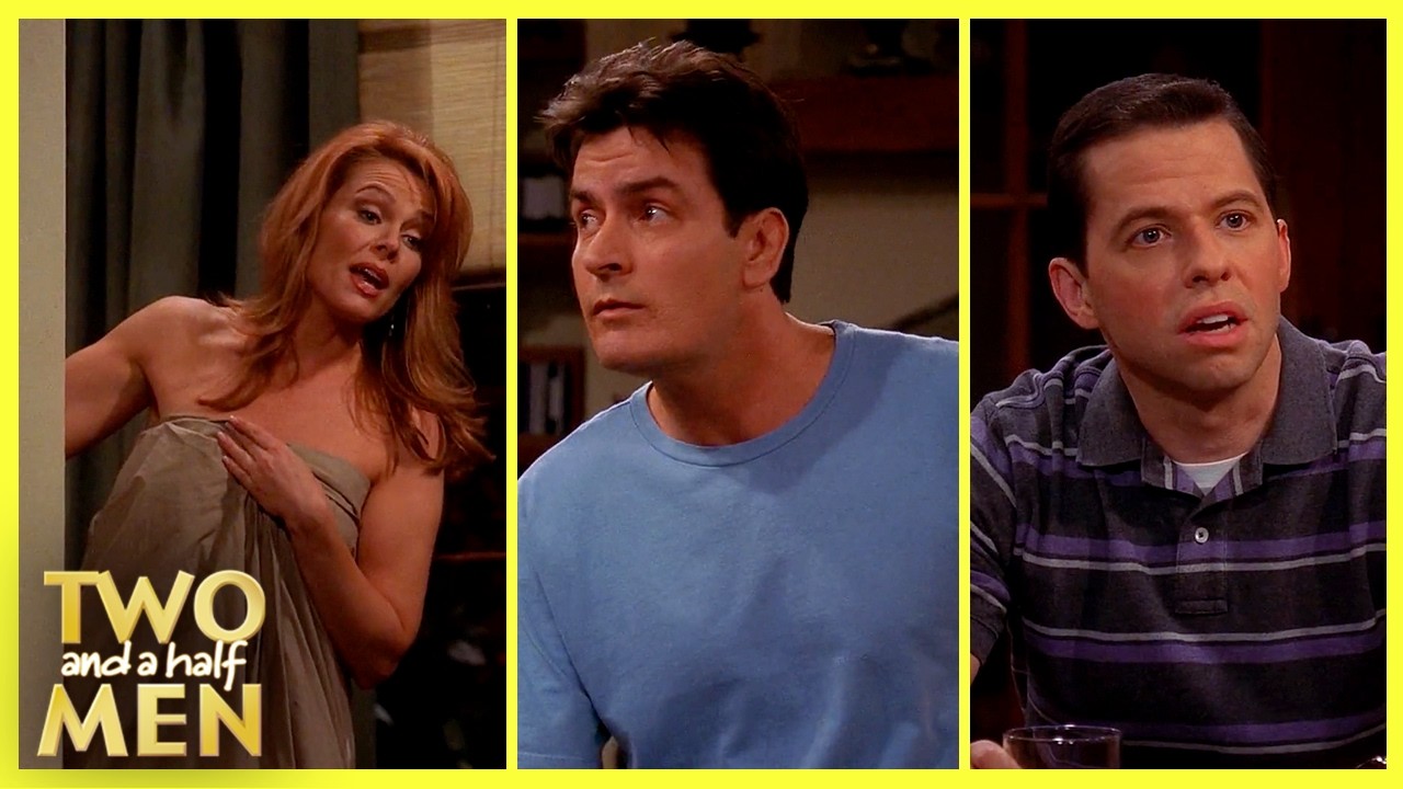 Charlie Has an In with Alan&rsquo;s Girlfriend&rsquo;s Mom | Two and a Half Men