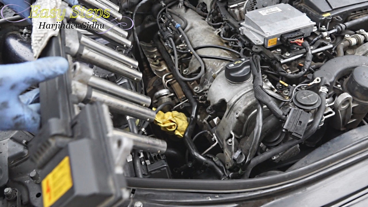 How To Replace Ignition Coil Pack on Mercedes V12 S600 | How To Fix Misfire Cylinders on Mercedes
