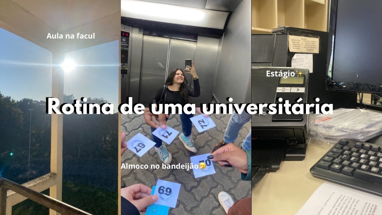 ROTINA DE UMA UNIVERSITÁRIA #6 | uma quinta de aula e estágio comigo✨🫶🏻