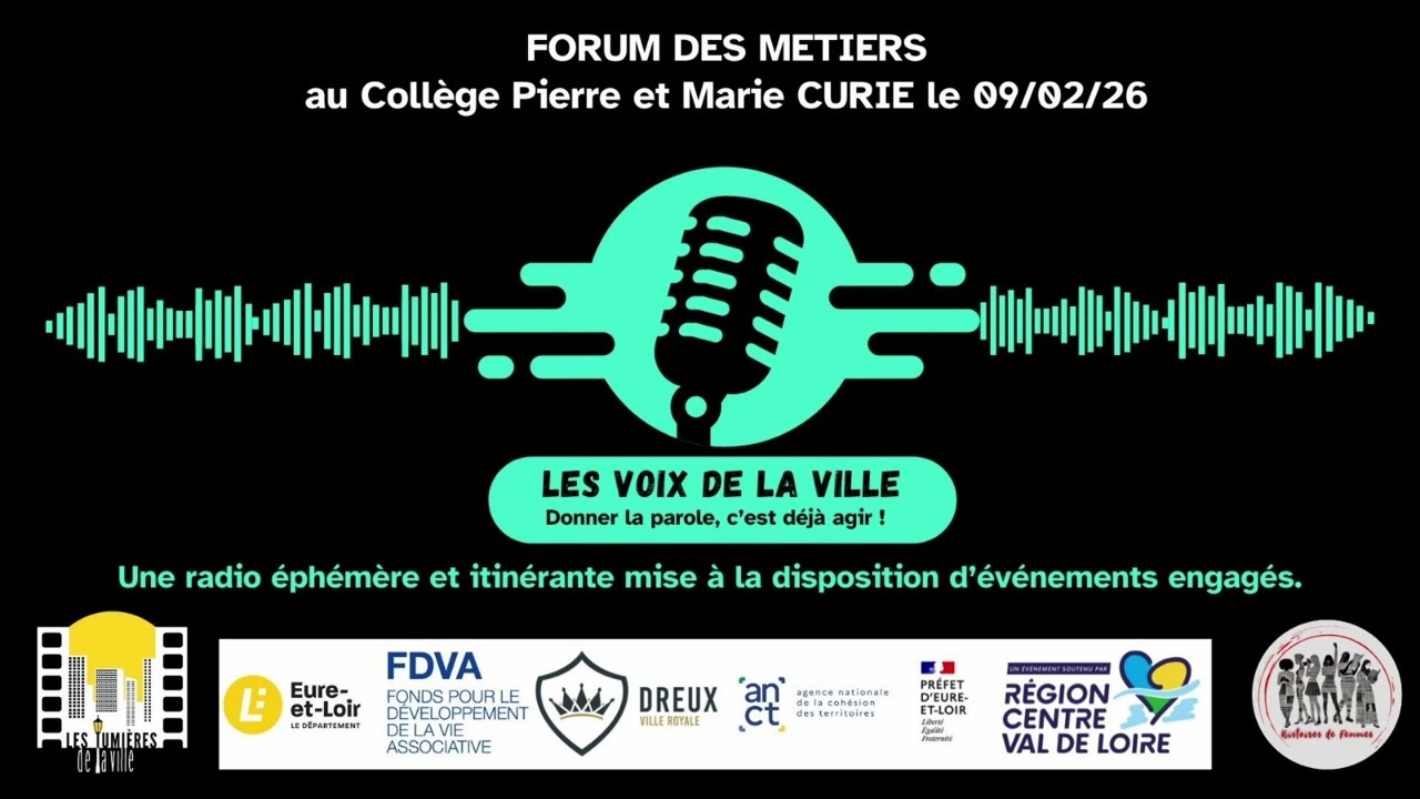 FORUM DES METIERS, Collège Pierre et Marie CURIE - Elora