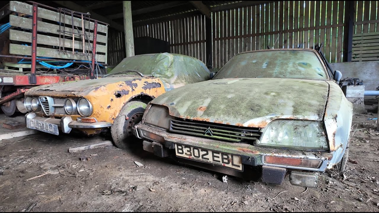 Находка из сарая, суперредкий Citroen CX GTI Turbo, спасена спустя 31 год!