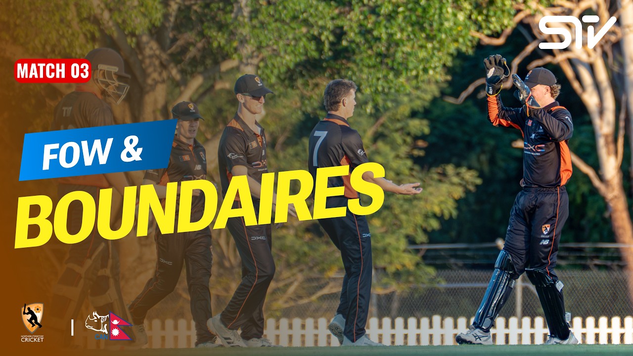Nepal Innings Fow & Boundaries | NT Strike vs Nepal | Match 3 | Top End 2026 | ZP1T