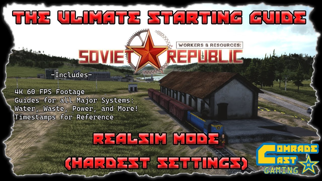 Mastering Workers & Resources: Soviet Republic | Realism Mode, Max Difficulty Guide