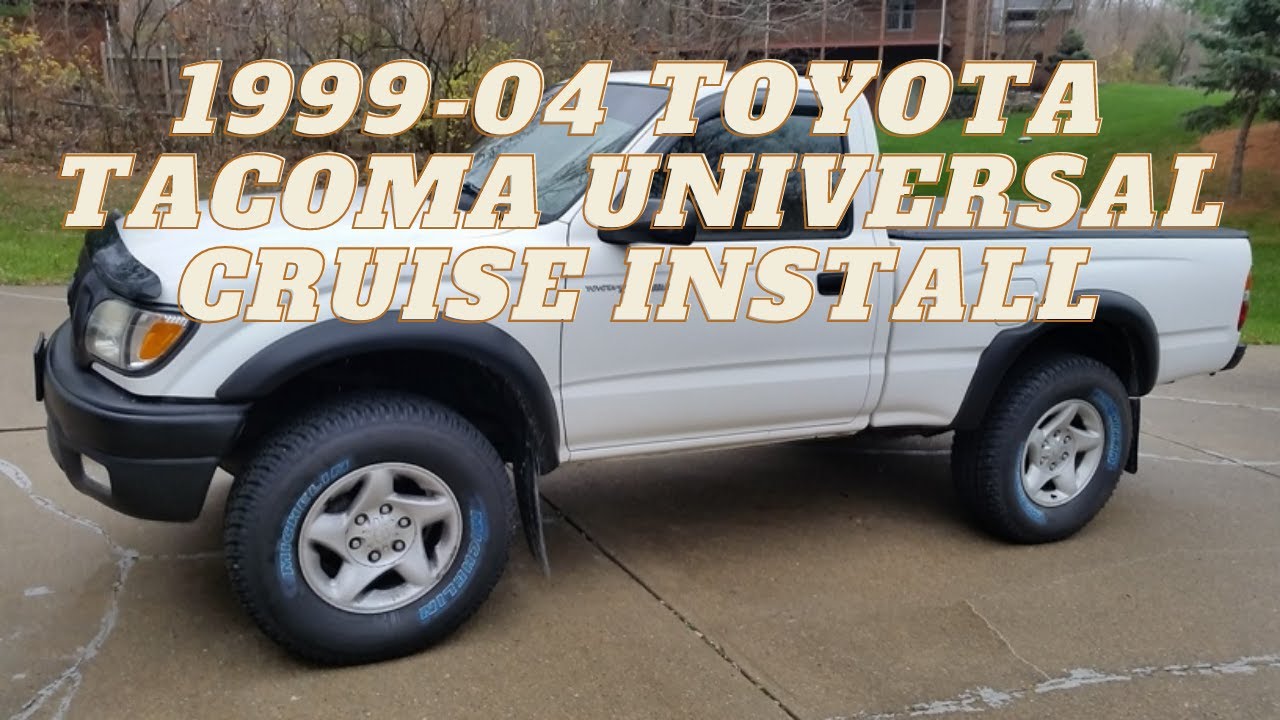 Rostra Universal Cruise Kit - 1995-2004 Toyota Tacoma