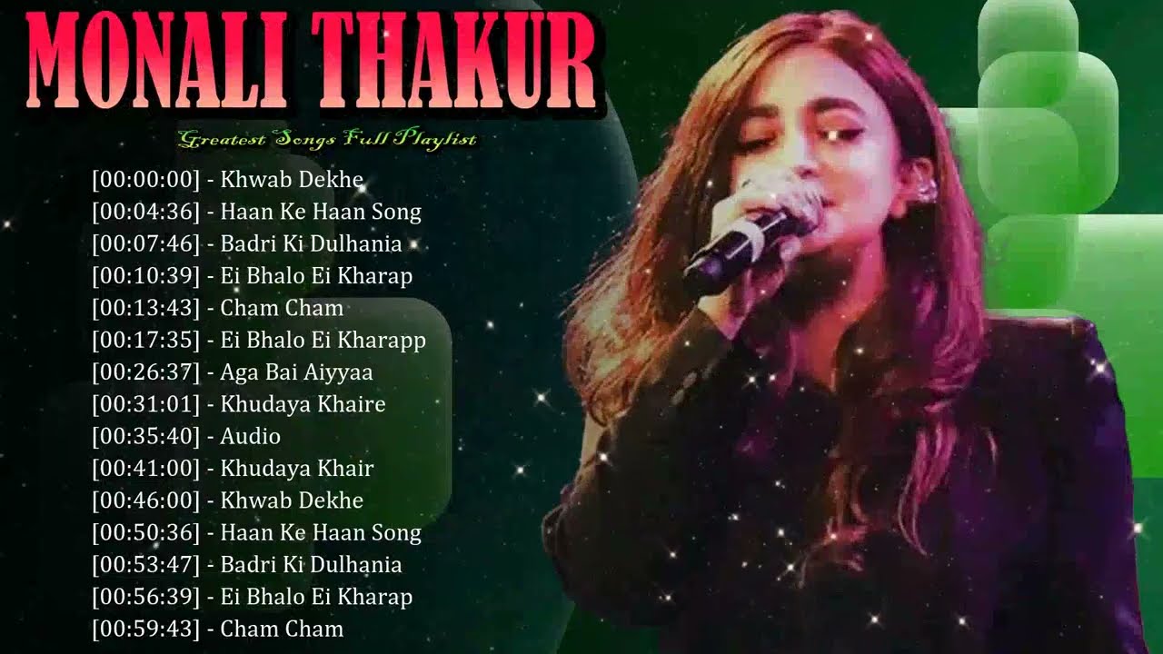 🎤🌟 Monali Thakur – Her Sweet Yet Powerful Vocals Light Up Charts 📊✨