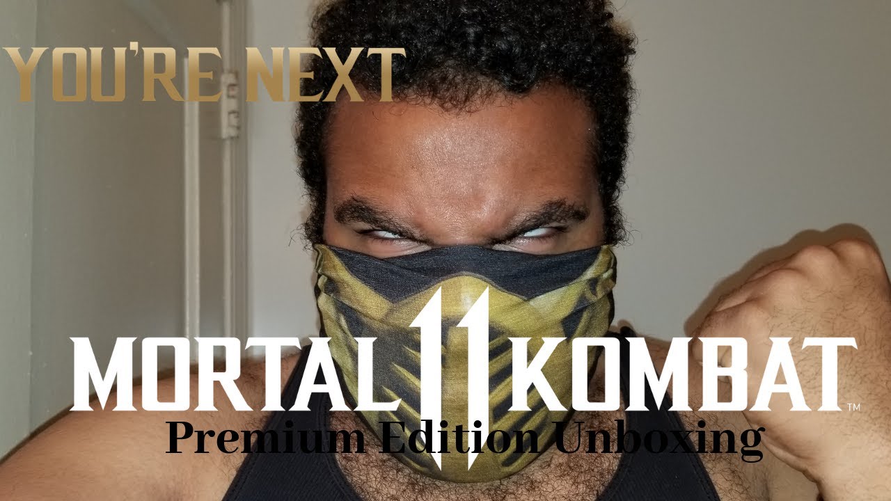 Unboxing Mortal Kombat 11 Premium Edition + Gamestop Exclusive Items