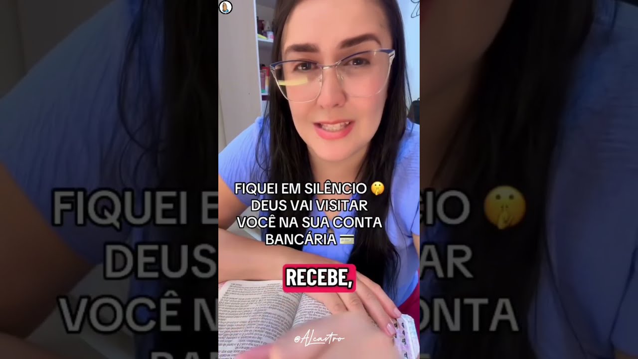 FIQUE EM SILÊNCIO DEUS VAI VISITAR VOCÊ NA SUA CONTA BANCÁRIA 💳