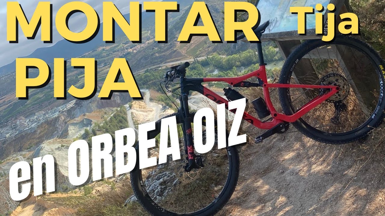 🛠 MONTAR TIJA TELESCOPICA en la ORBEA OIZ || LIMPIEZA EJE PEDALIER👌🏻