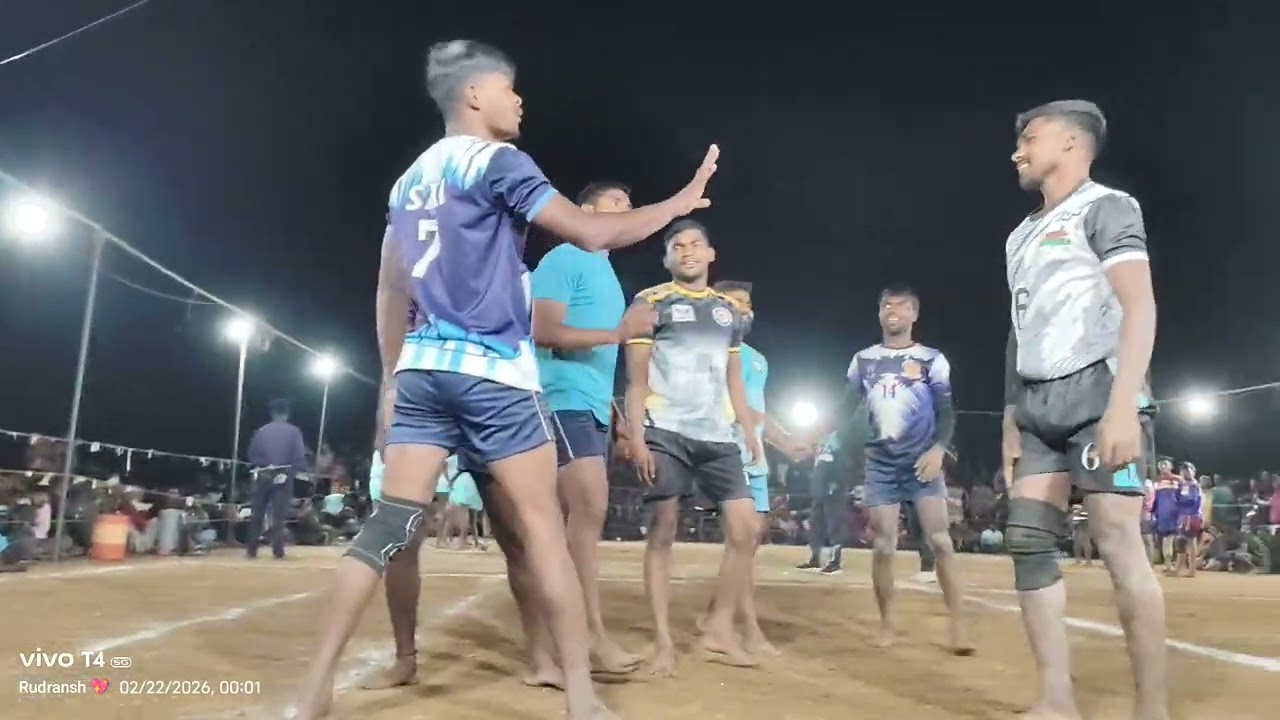 महाराष्ट्र Vs गुजरात कड्डक मॅच महारदार से...
