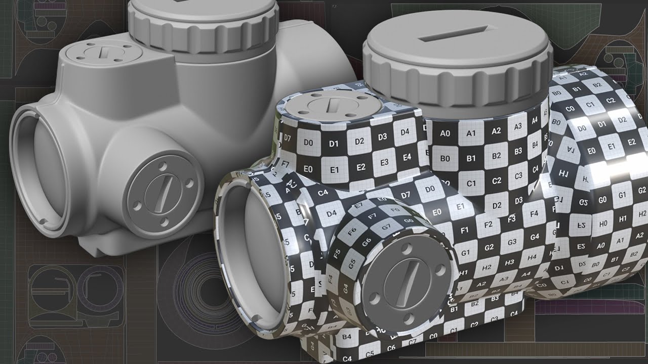 Hard Surface UV Unwrapping | Cinema 4D