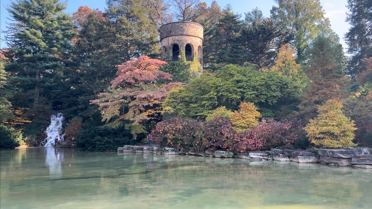 Exploring Longwood Gardens  Bell Tower & Eye of Water Gardens