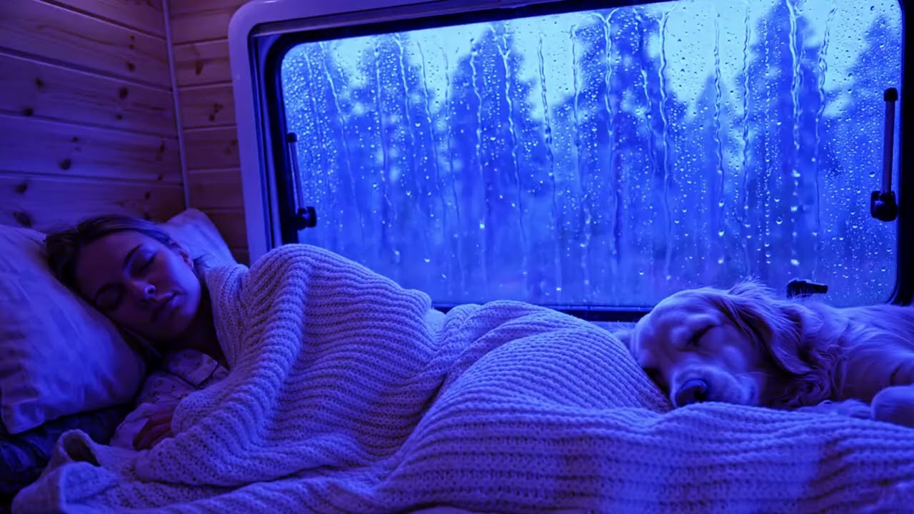Thunderstorm Sounds with Heavy Rain for Quiet Nights and Calm Sleep