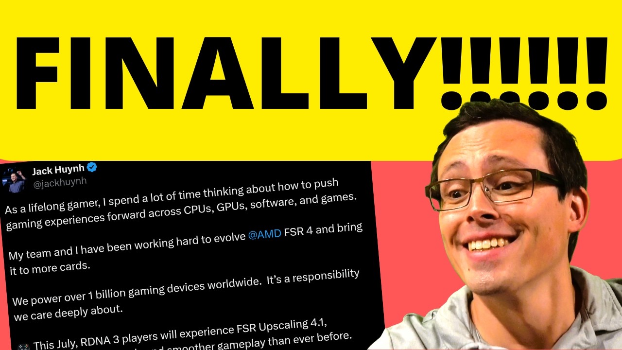 FSR 4.1 Officially coming to RDNA 3 in July, RDNA 2 Q1 2027!!!!!!!!!!!!!!!!!!!!!!!!!!!!!!!!!!!!!!!!1