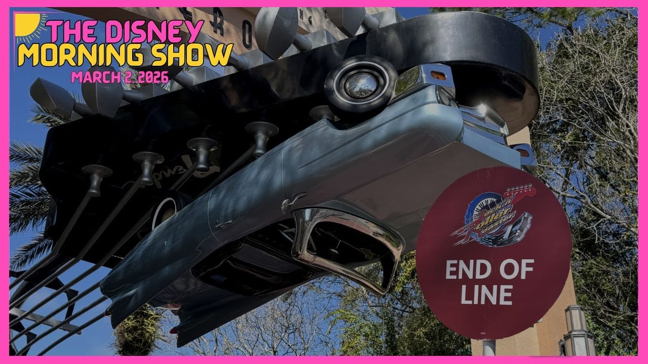 The Disney Morning Show - March 2, 2026 (Rock 'n' Roller Coaster Goodbye and More)