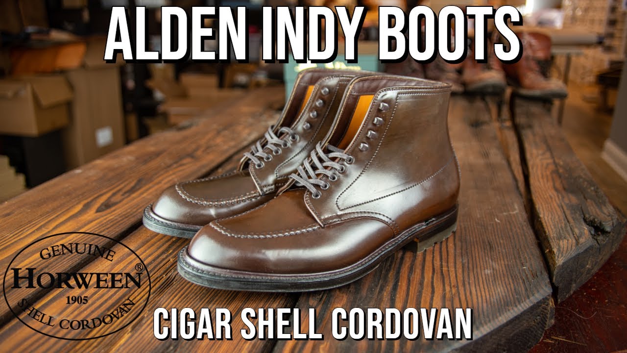 Alden Indy Boots - Cigar Shell Cordovan
