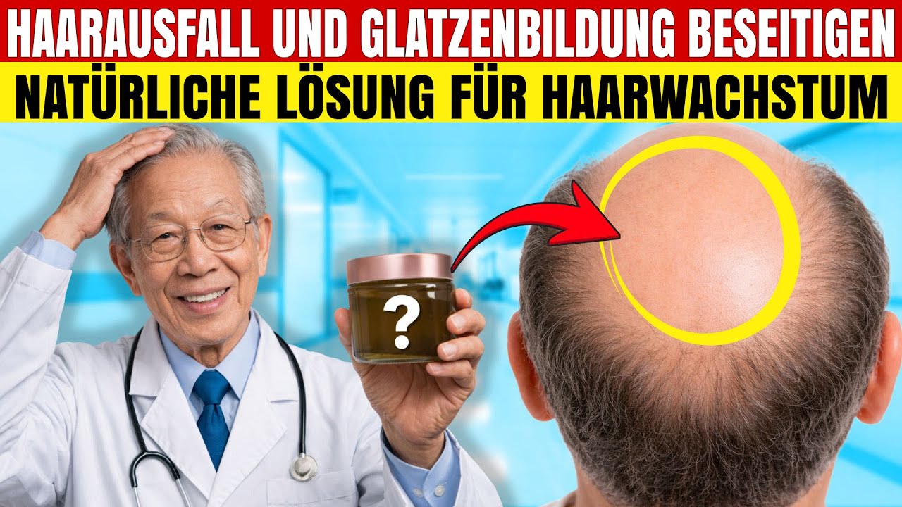 Der älteste Arzt Japans: Haarausfall ab 60? So wachsen Haare in 4 Wochen kräftig