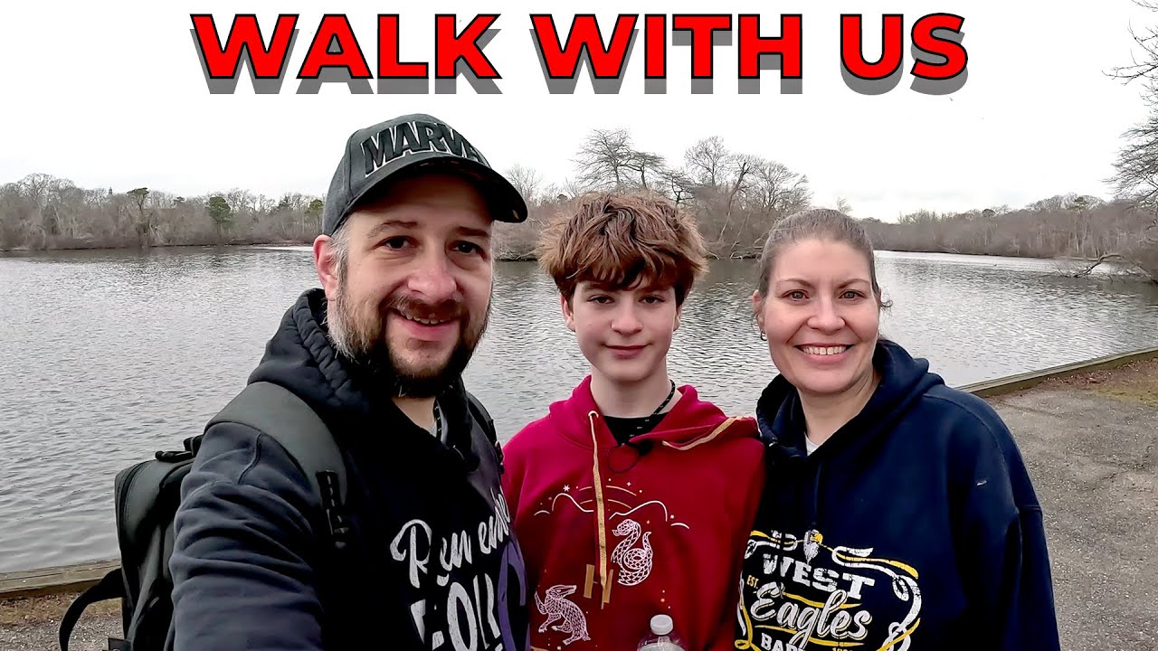 Walking Through The Park Trails of Babylon, Long Island, New York | Walking Vlog