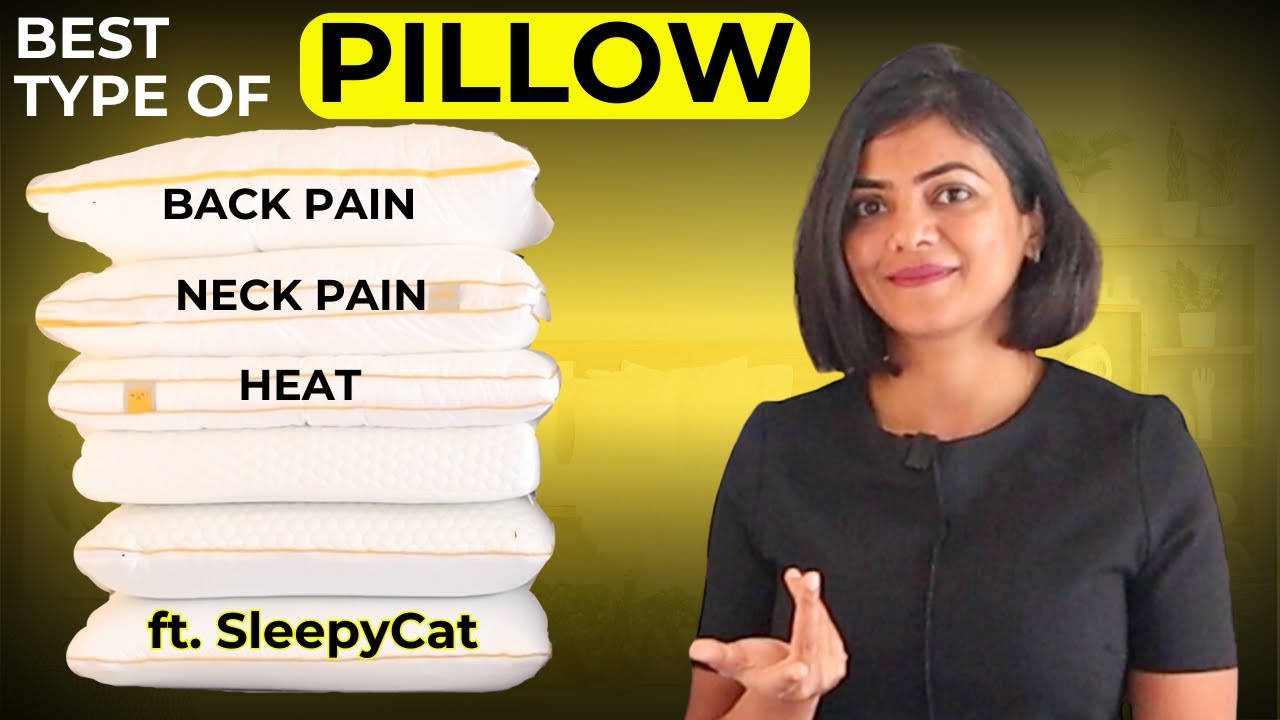 👆Выберите лучшую подушку от боли в спине, шее и жара? С SleepyCat