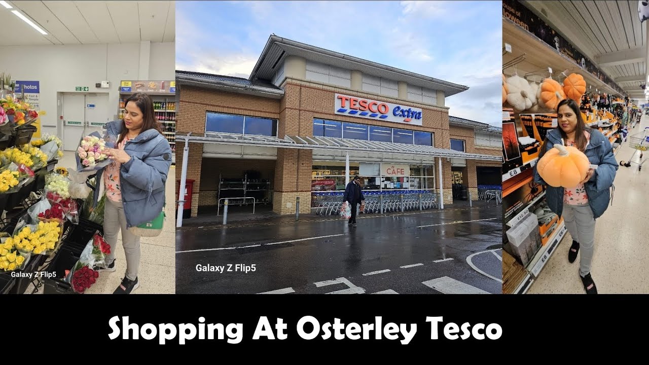Shopping At Osterley Tesco Extra..