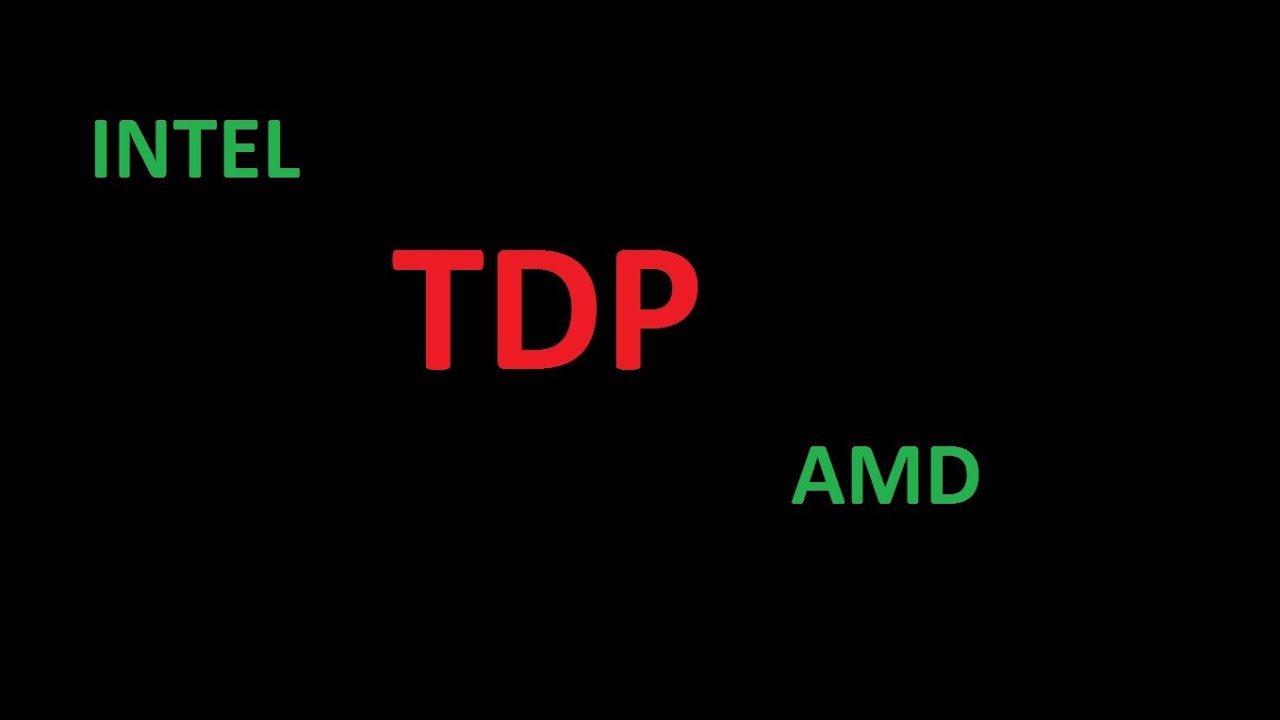 TDP INTEL AMD