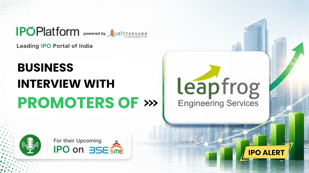 Business Interview with Promoters of Leapfrog for their Upcoming IPO on BSE SME by IPOPlatform