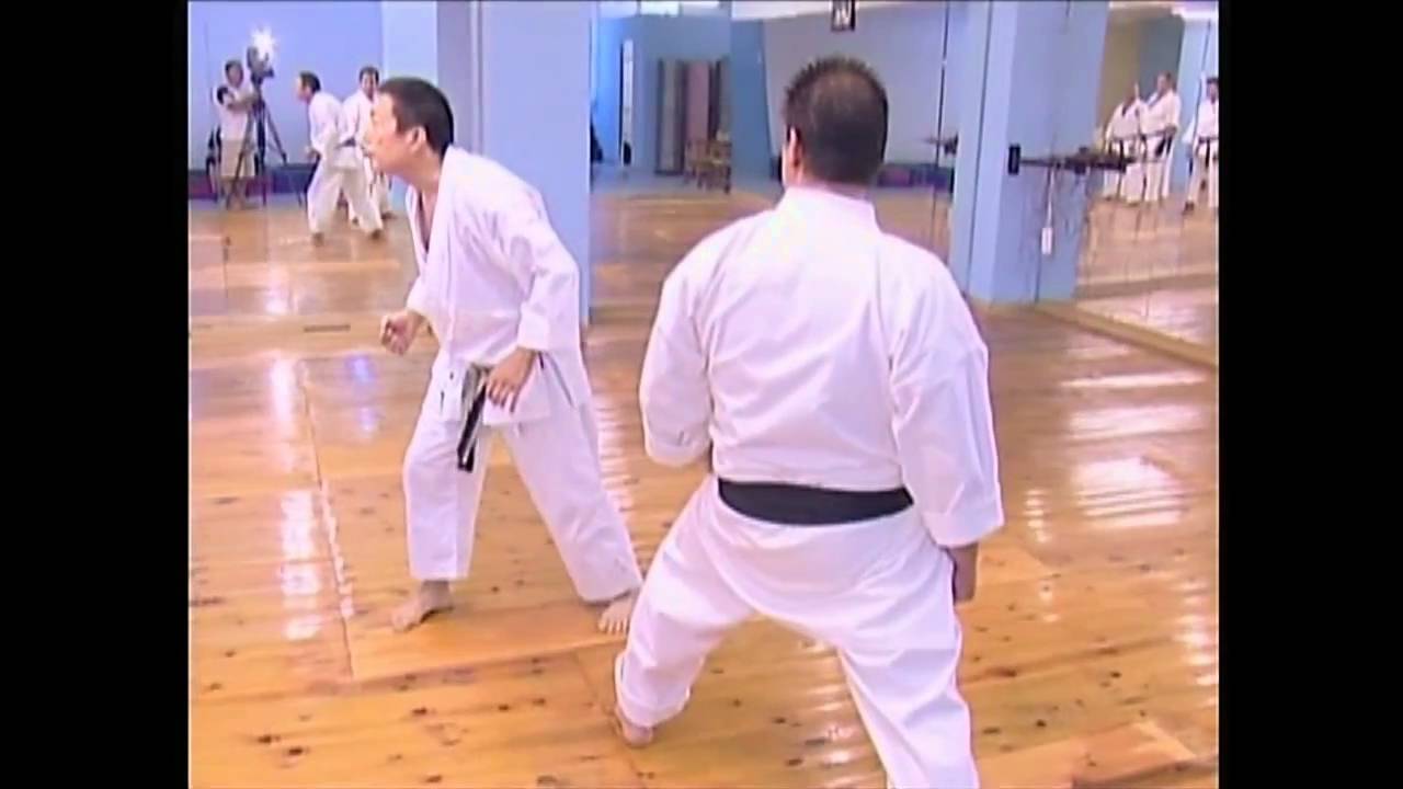 sensei Y.Katsumata teaching 2010 the secret  of  crash power in maegeri
