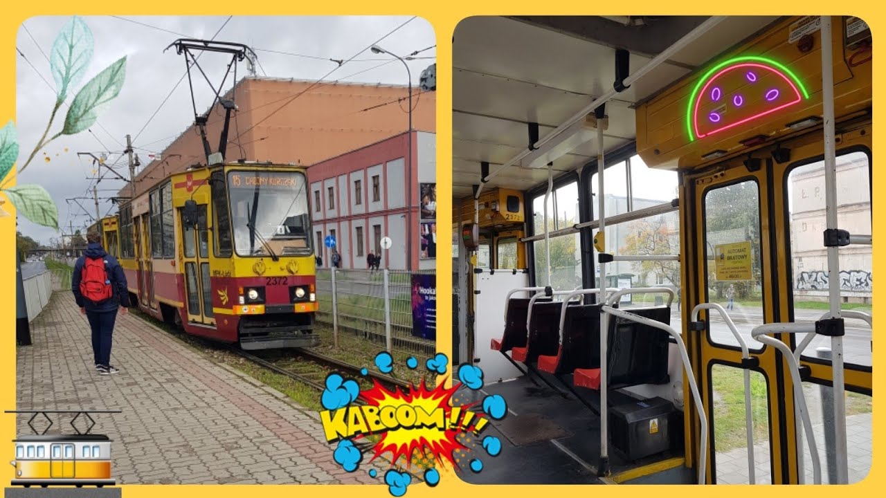 Łódź |15| Przejazd 805Na 2256 na odcinku Obywatelska - Rzgowska 29.09.2022