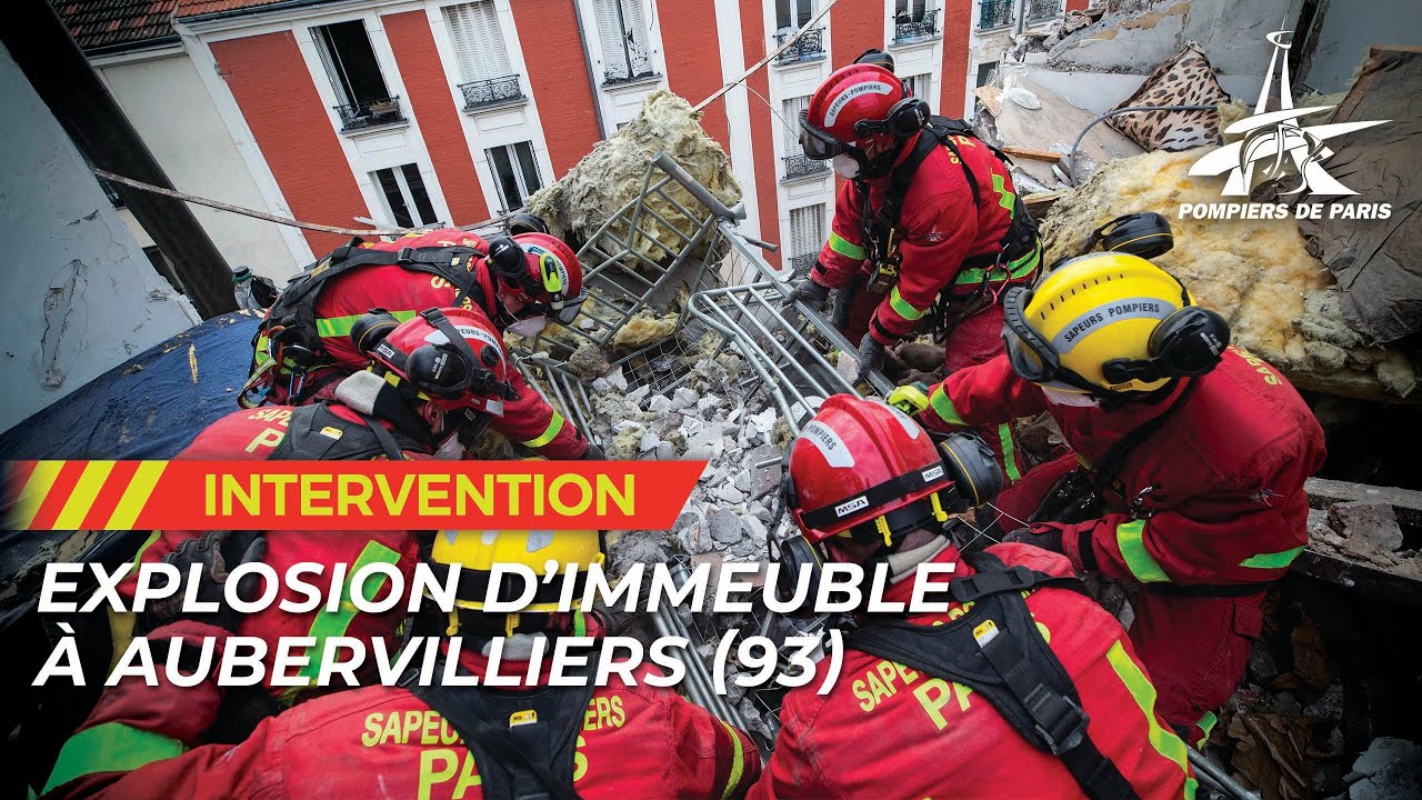 EXPLOSION À AUBERVILLIERS (93) - 22 BLESSÉS