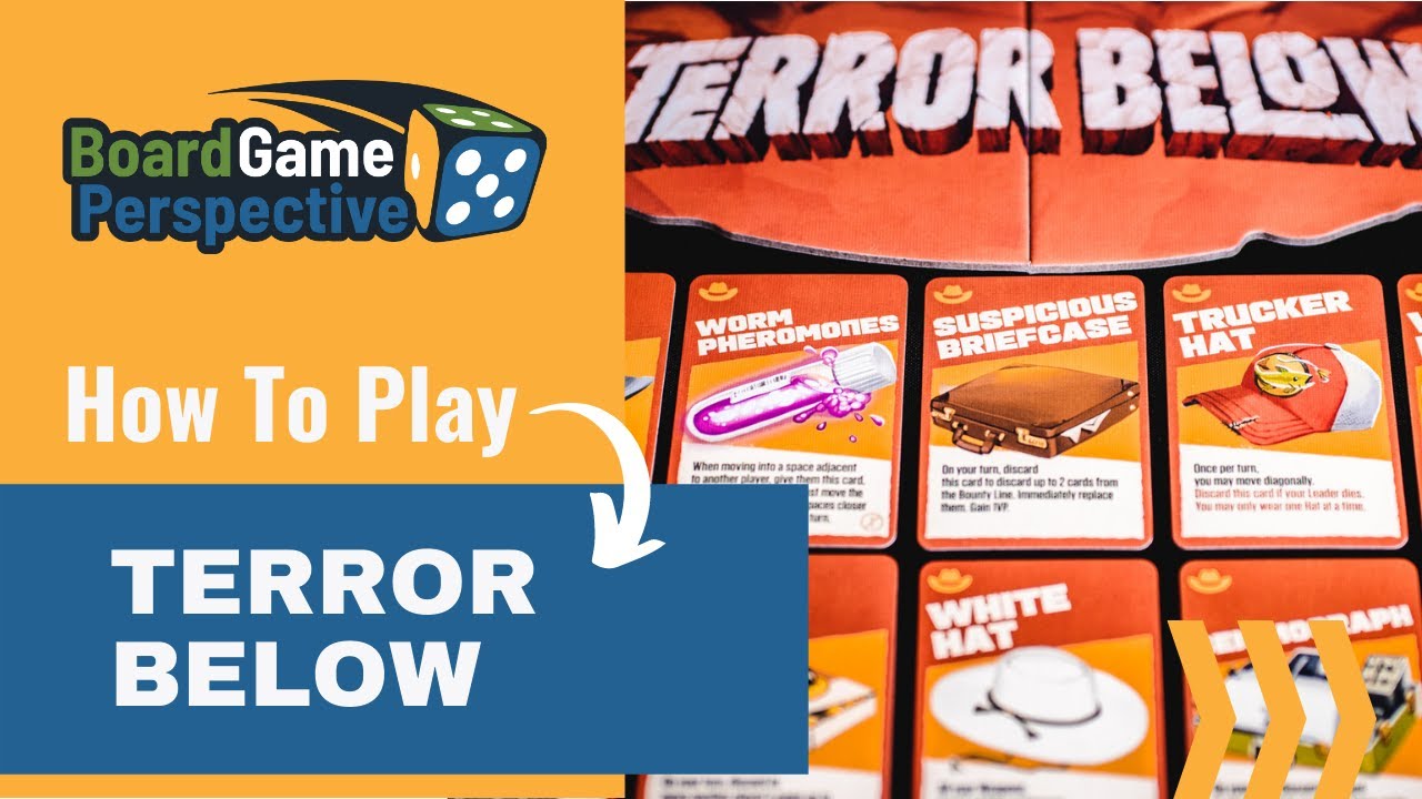 How To Play TERROR BELOW | Board Game Perspective