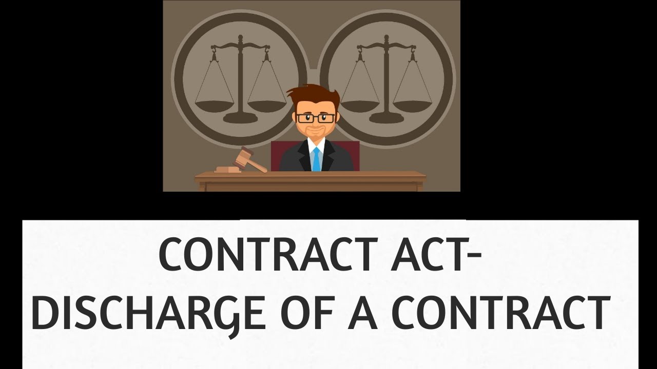 #caf3lectures#lawofcontract||CONTRACT ACT-DISCHARGE OF A CONTRACT||#caf2lecture#dischargeofacontract
